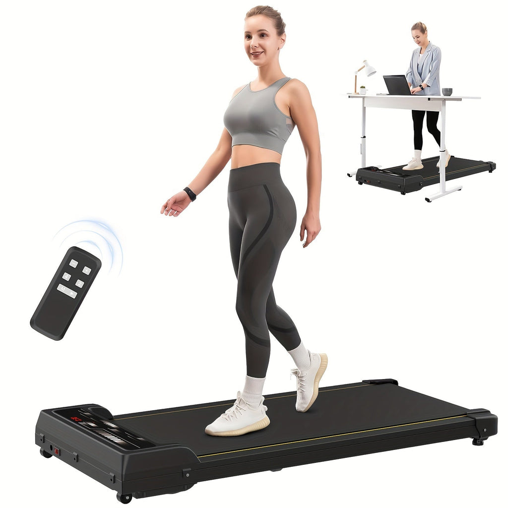 NNETM Under Desk Walking Pad - Home Gym Office Fitness Equipment(Black)