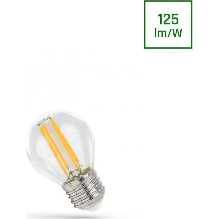 Spectrum LED LED KULKA E-27 230V 4WCOG WW CLEAR SPECTRUM unihimp (9612-uniw)