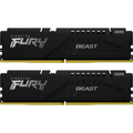 Памет Kingston FURY Beast Black 64GB(2x32GB) DDR5 6000MHz CL36 KF560C36BBEK2-64 (KF560C36BBEK2-64)