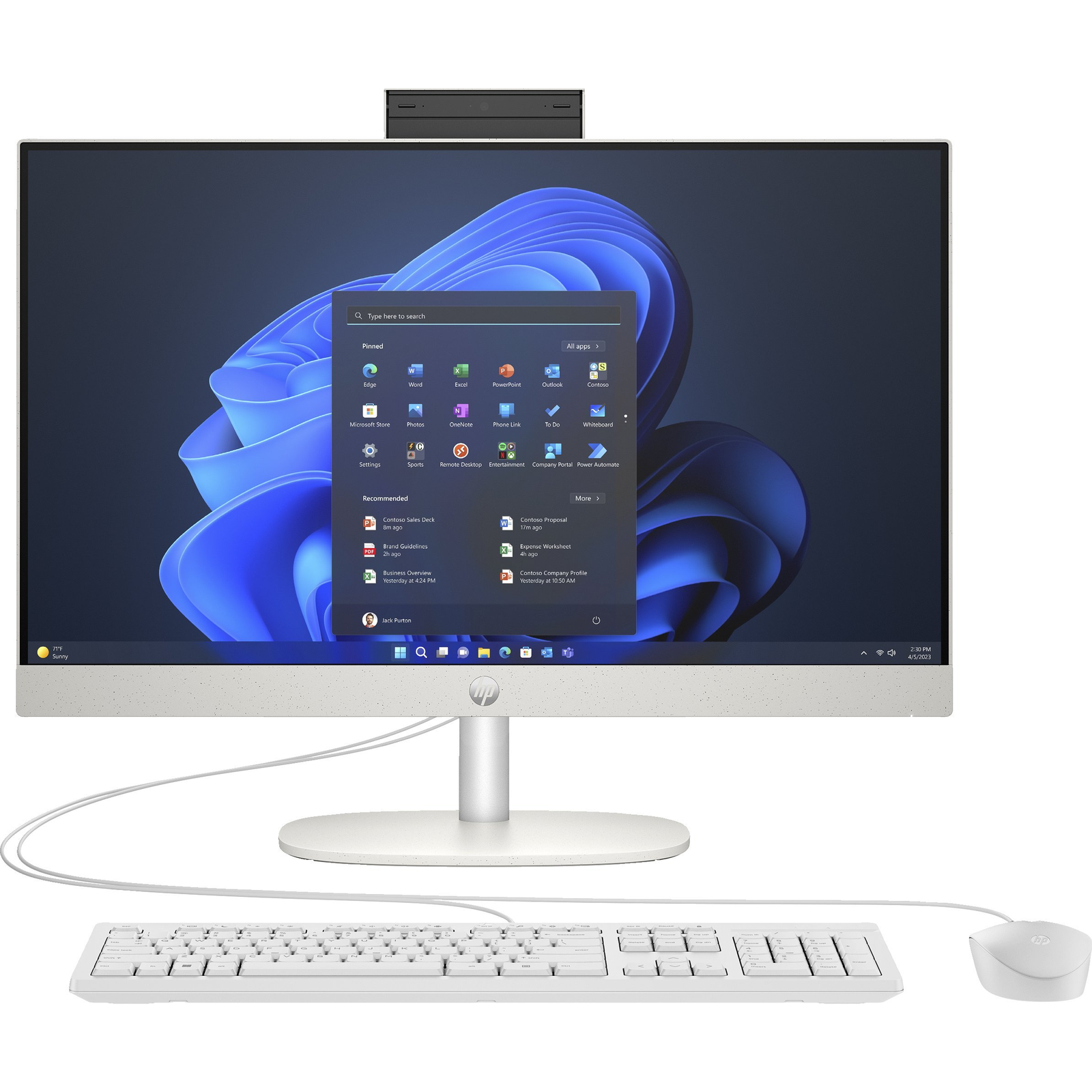 Komputer HP Komputer ProOne All-in-One 240 G10 i5-1335U 256GB/16GB/W11P 936N4EA (936N4EA)