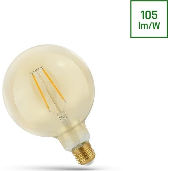 Spectrum LED LED GLOB G125 E-27 230V 2W COG WW RETROSHINE SPECTRUM unihimp (9490-uniw)