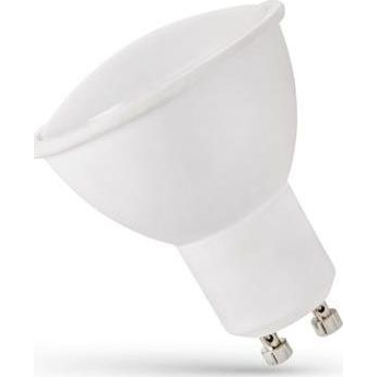 Spectrum LED LED GU10 230V 1,5W SMD CW z MATOWĄ SZYBKĄ SPECTRUM unihimp (9543-uniw)
