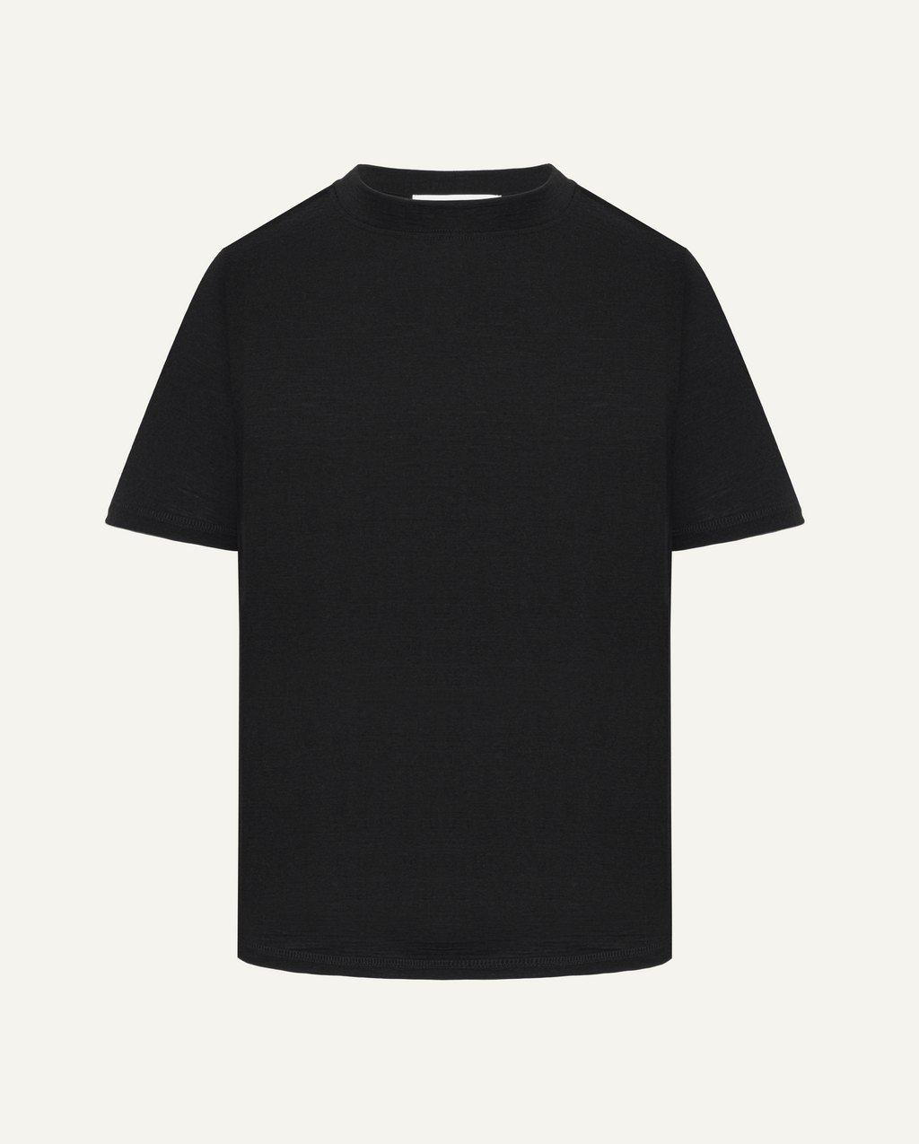 Men's Merino Wool Sports T-shirt - Black