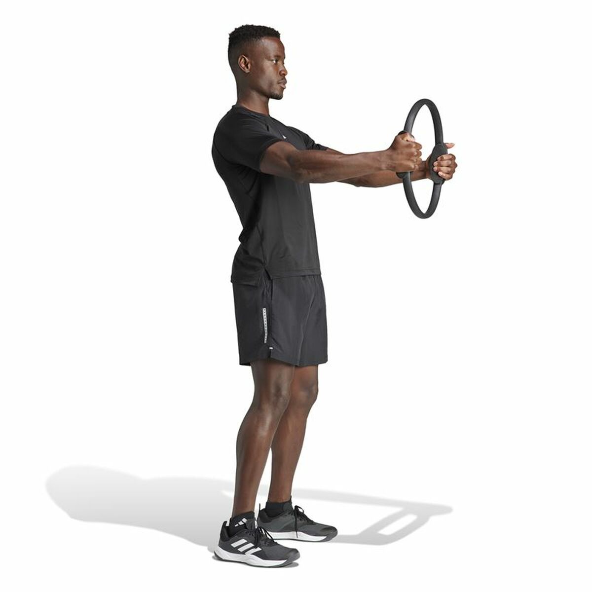 Koszulka adidas z krótkim rękawem czarna