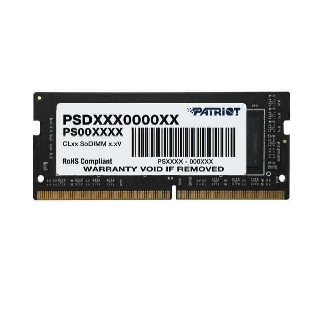 Pamięć do laptopa Patriot Pamięć do notebooka DDR4 Signature 8GB/2666 CL19 (PSD48G26662S)