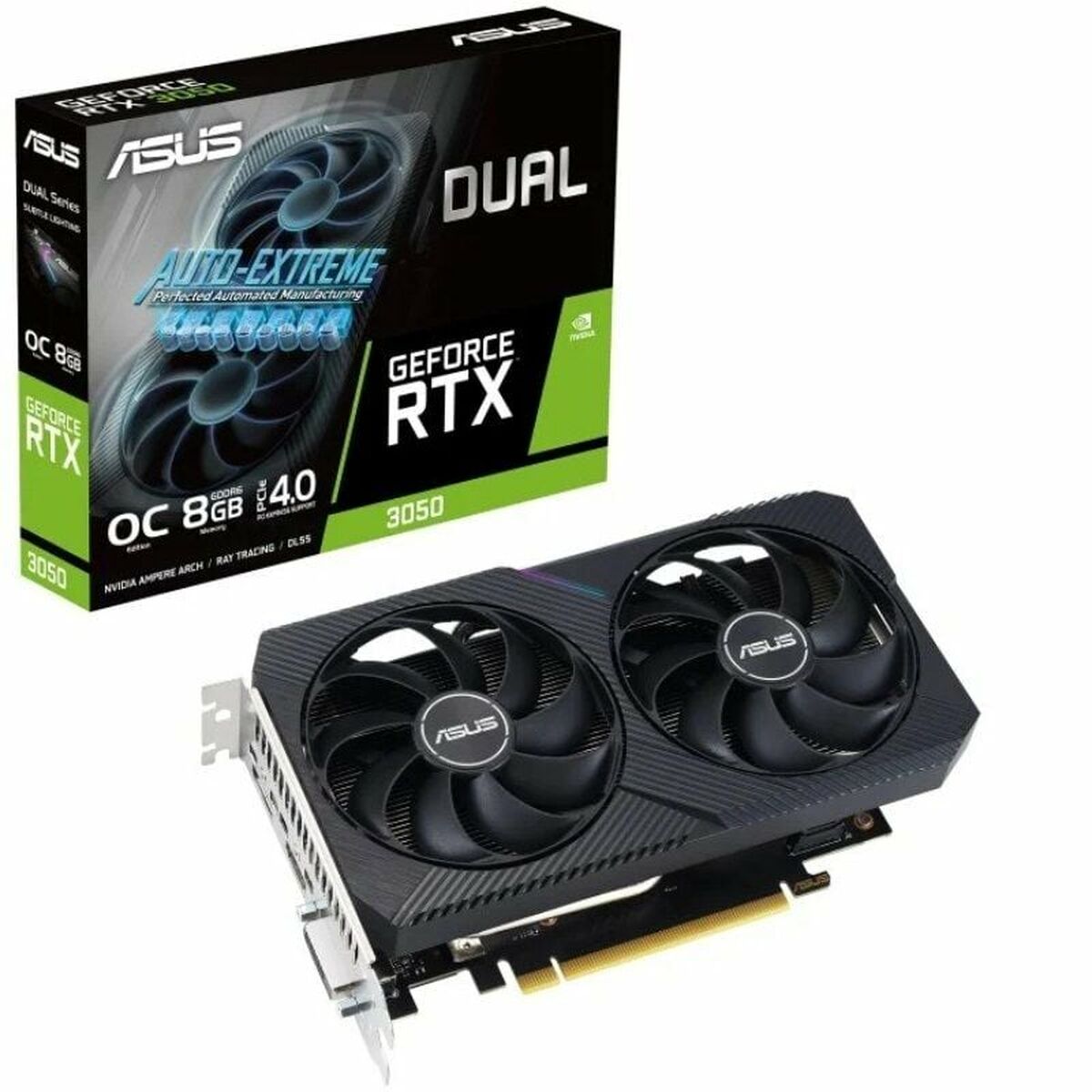 Graphics card Asus Nvidia GeForce RTX 3050 8 GB GDDR6