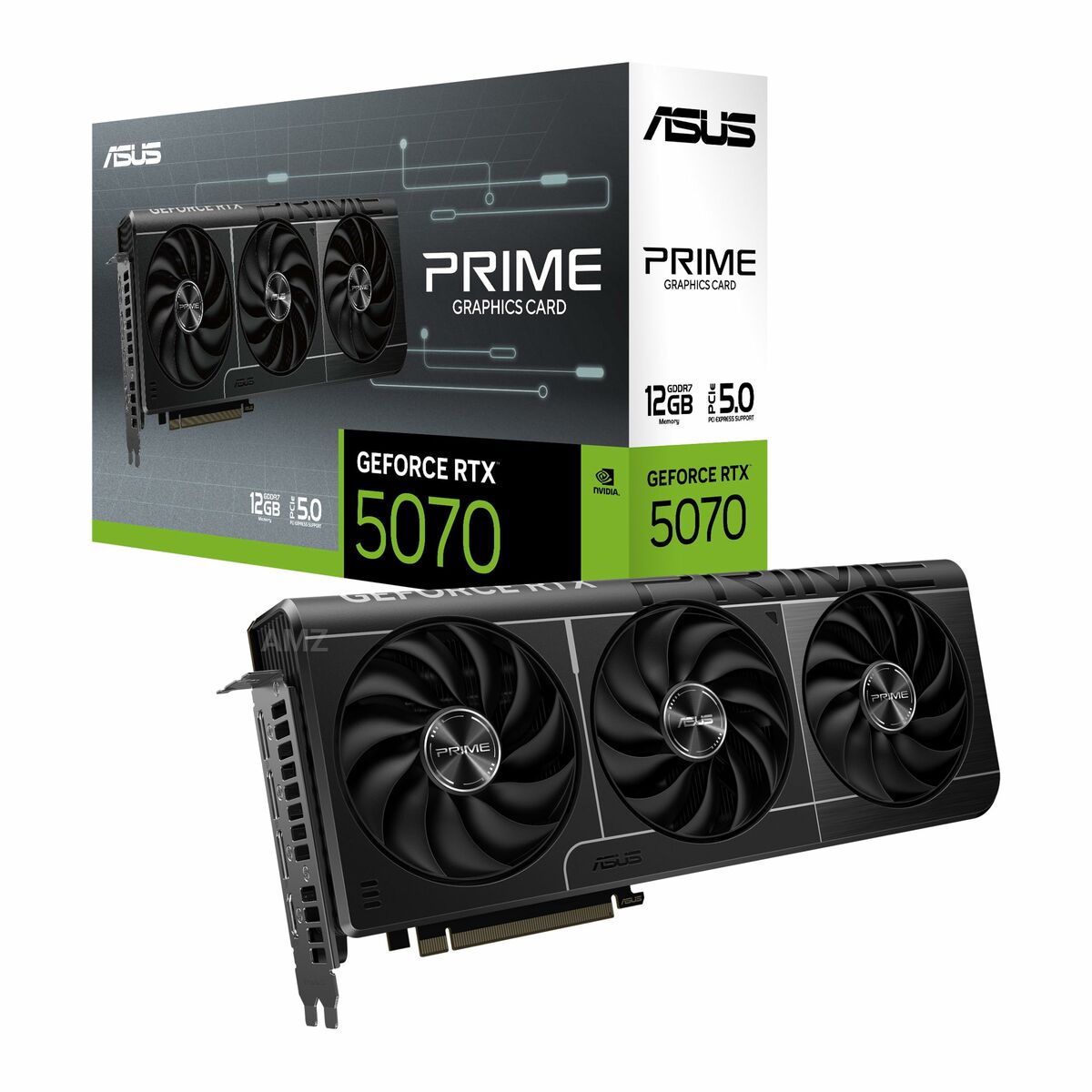 Graphics card Asus nvidia geforce rtx 5070 12 GB GDDR6 GDDR6X GDDR7