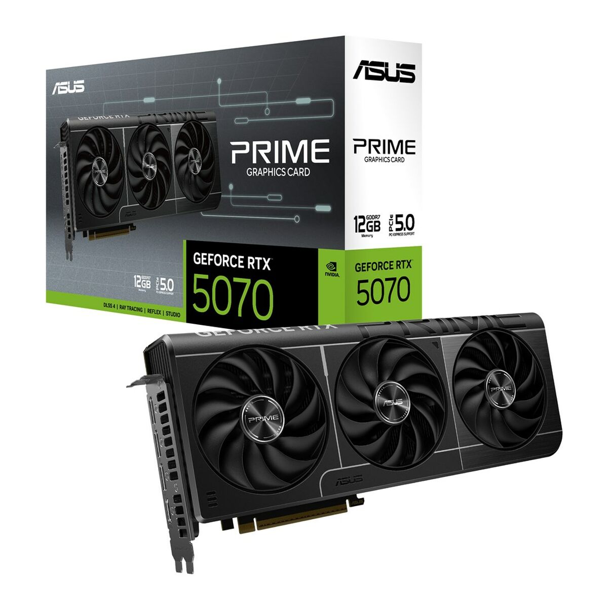 Graphics card Asus nvidia geforce rtx 5070 12 GB GDDR6 GDDR6X GDDR7