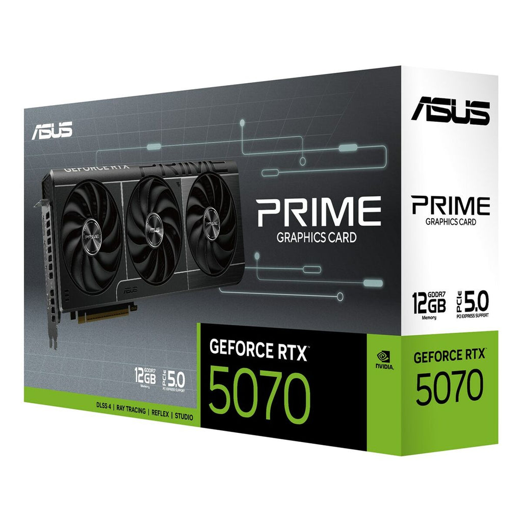 Graphics card Asus nvidia geforce rtx 5070 12 GB GDDR6 GDDR6X GDDR7
