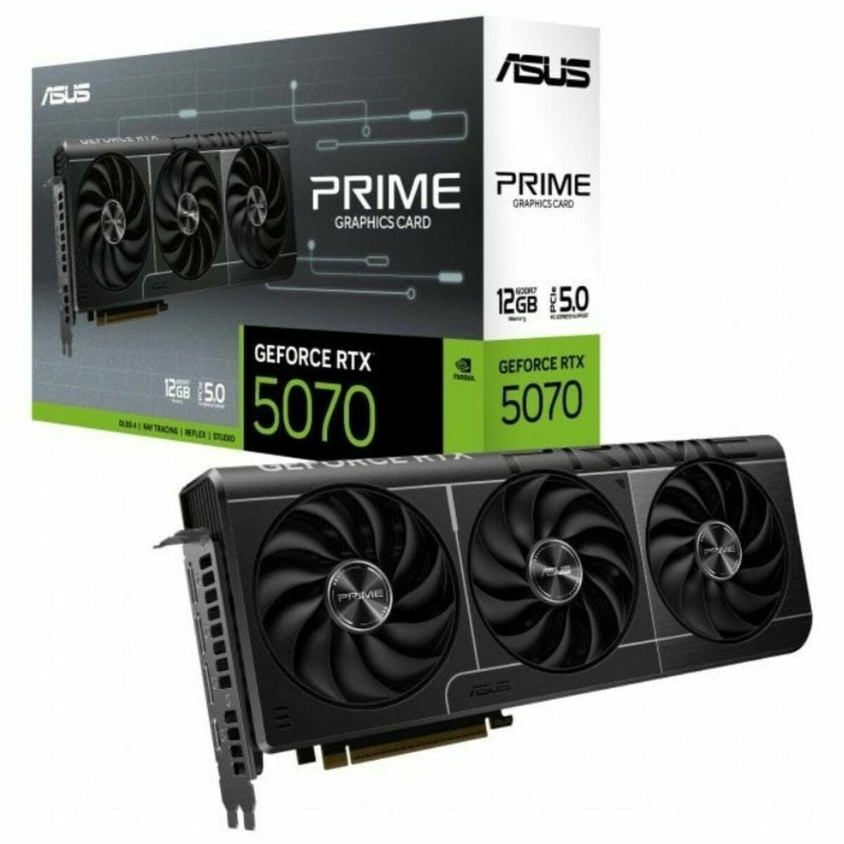 Graphics card Asus nvidia geforce rtx 5070 12 GB GDDR6 GDDR6X GDDR7