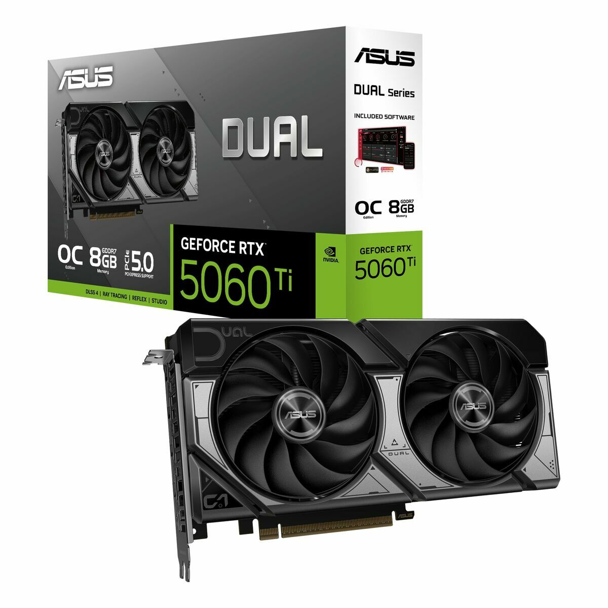 Graphics card Asus 90YV0MP2-M0NA00 geforce rtx 5060 ti 8 GB GDDR6 GDDR7