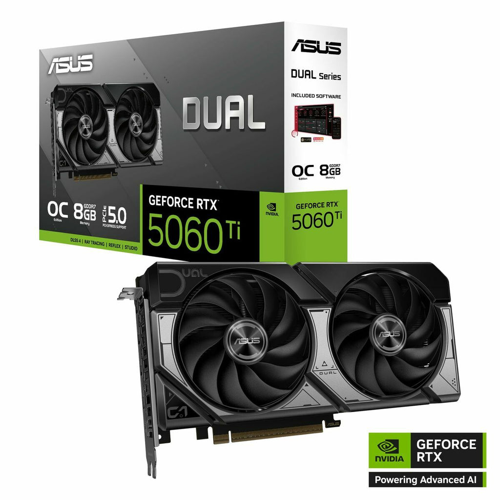 Graphics card Asus 90YV0MP2-M0NA00 geforce rtx 5060 ti 8 GB GDDR6 GDDR7