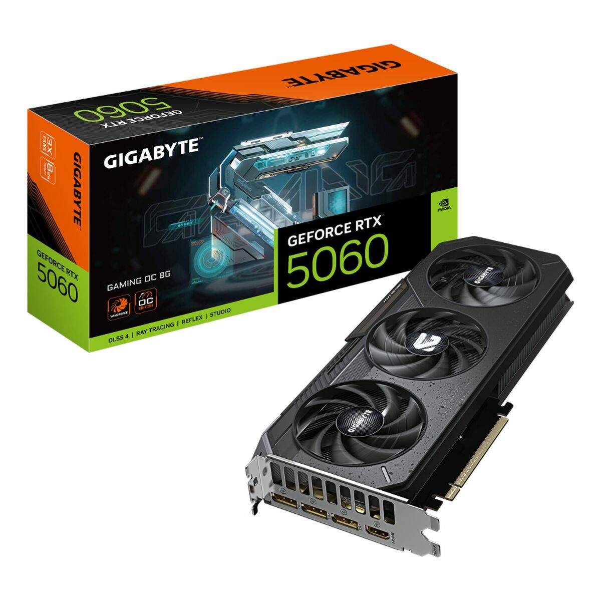 Graphics card Gigabyte 9VN5060GO-00-G10 8 GB GEFORCE RTX 5060 GDDR7