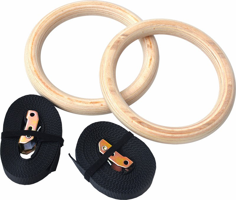 NNEDSZ Gymnastic Rings Olympic Gym Strength Training