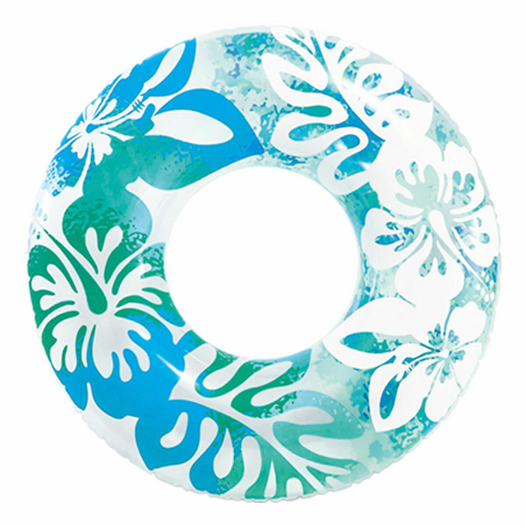 Inflatable Floating Doughnut Intex 59251 Ø 91 cm Multicolour