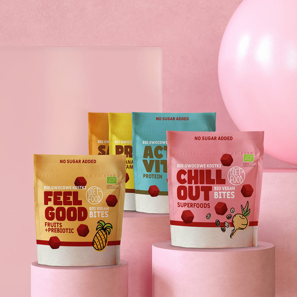 Bio Bites ACTIVITY (fruit cubes) - with protein 120 g