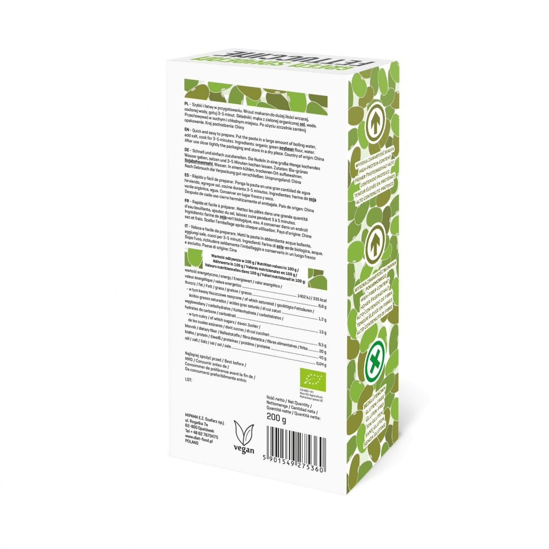 Bio Green Soybean Noodle Fettuccine