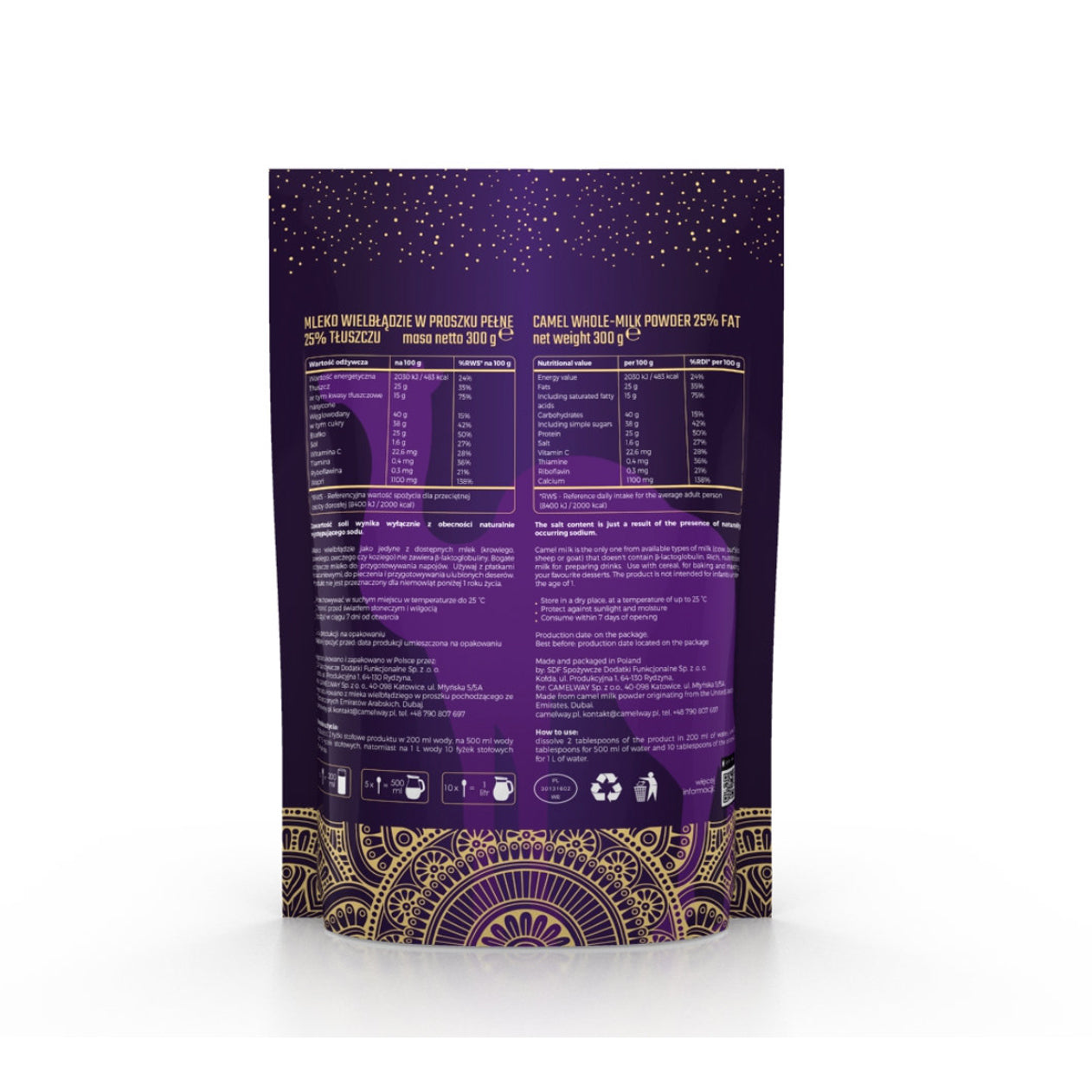 Camel Milk Powder 300g | Pure & Nutritious