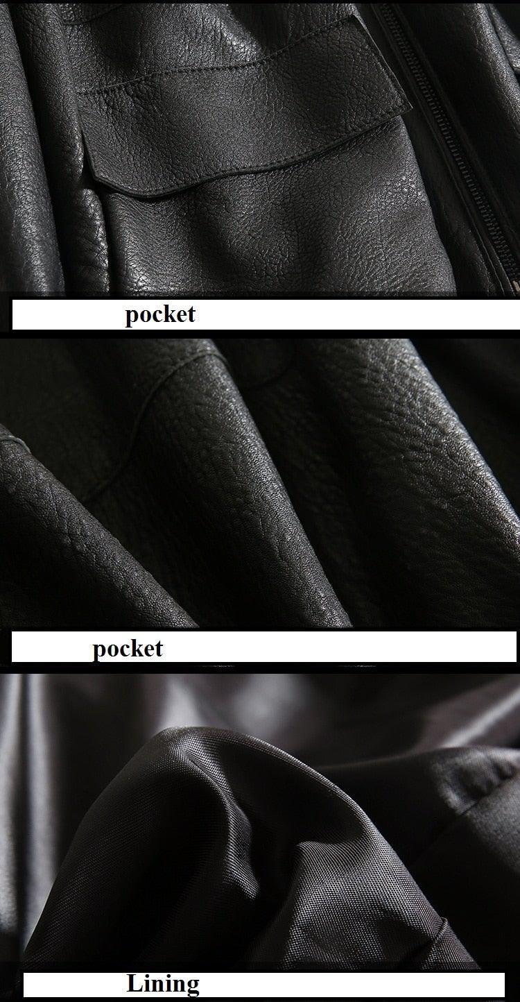 Casual Genuine Womens Leather Coat