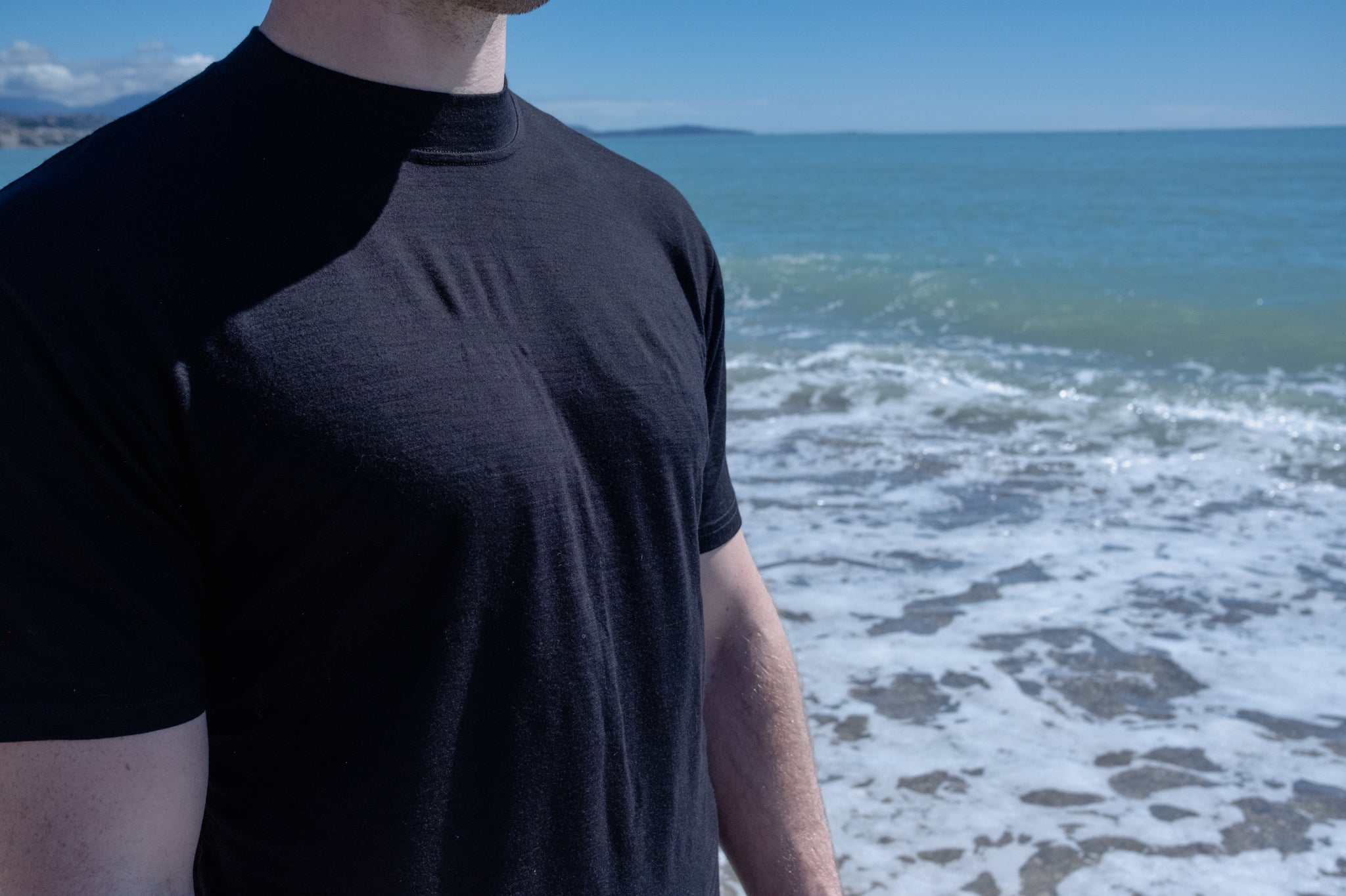 Men's SeaCell Sports T-shirt - Black