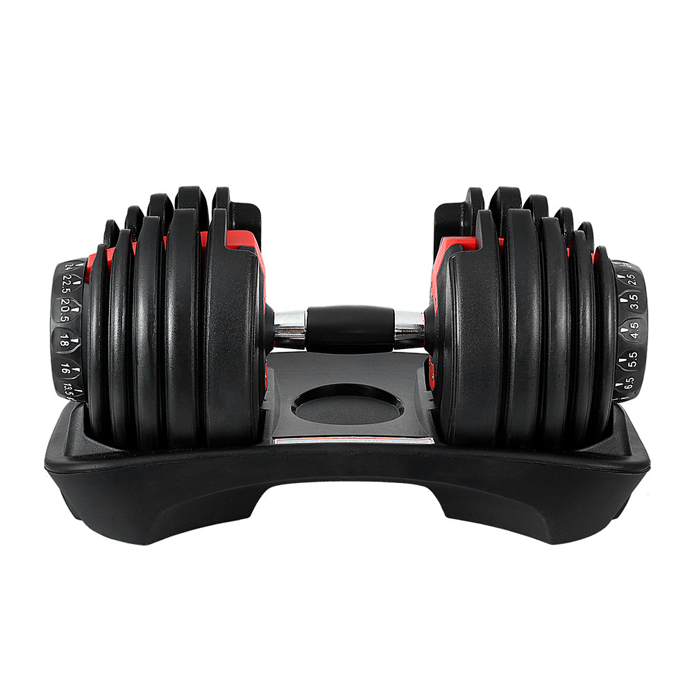 NNEDSZ 24kg Dumbbells Adjustable Dumbbell Weight Plates Home Gym