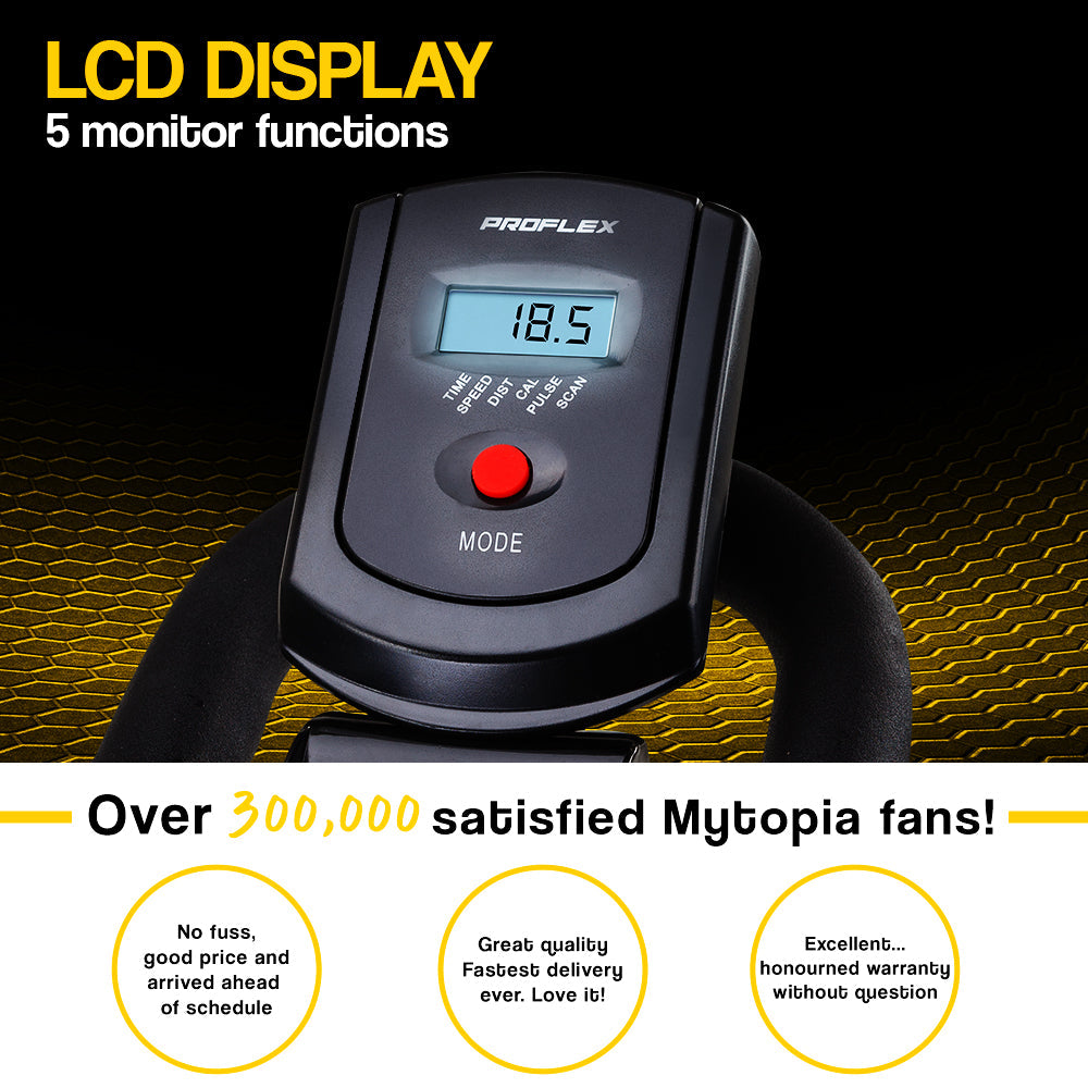 NNEMB Commercial rotate Bike Flywheel Exercise Fitness Home Gym Yellow