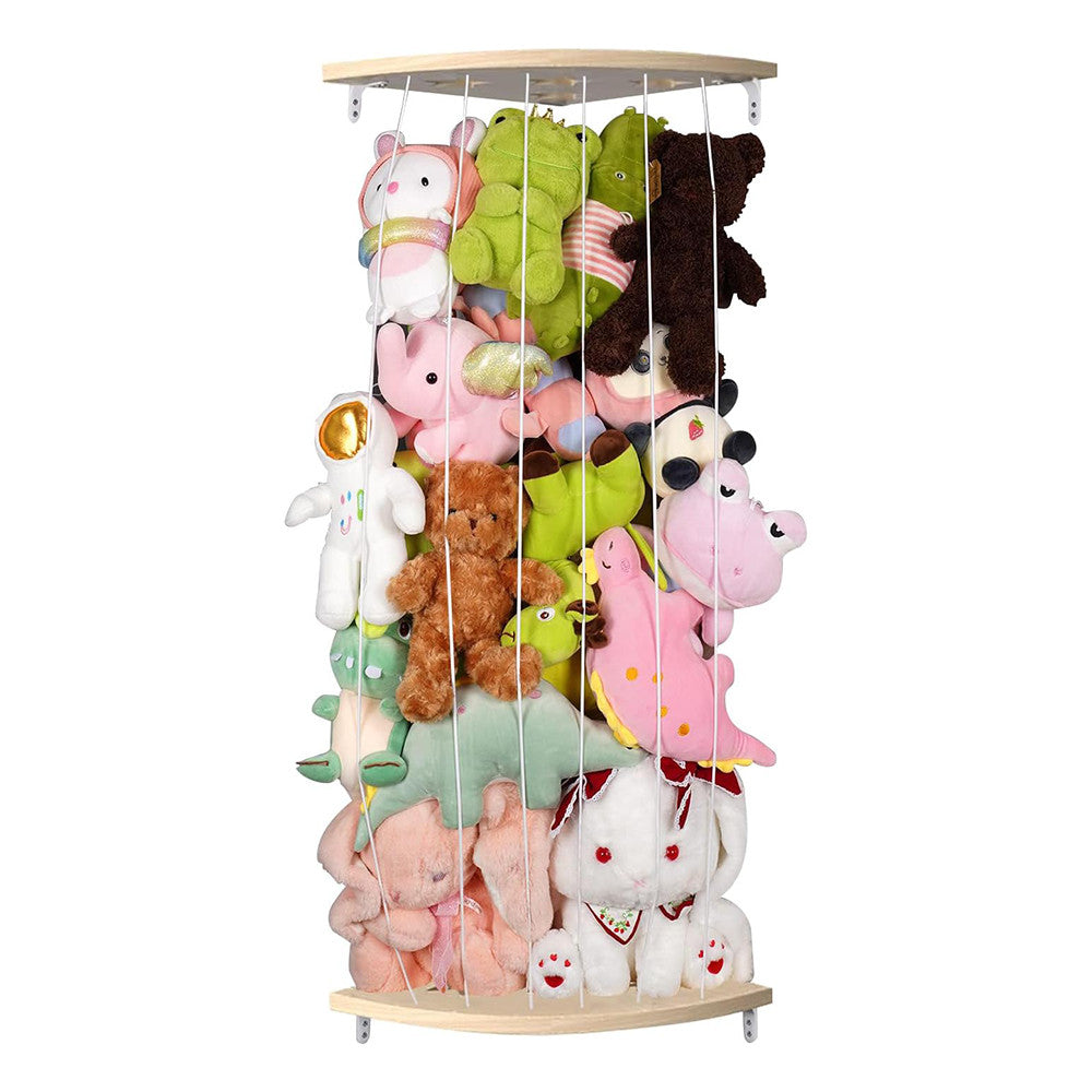 Rohový držiak na plyšové hračky