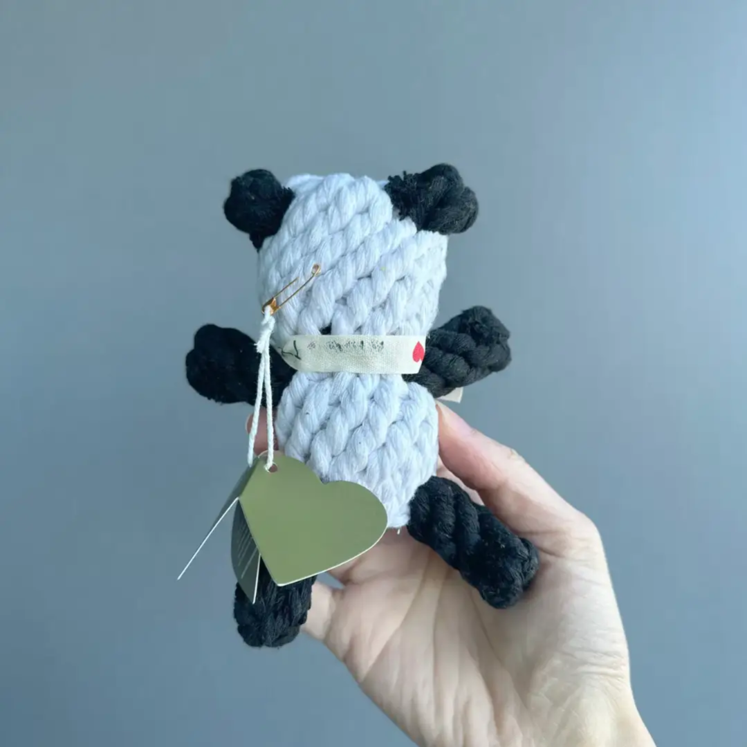 Hello Panda Pet Rope Toy