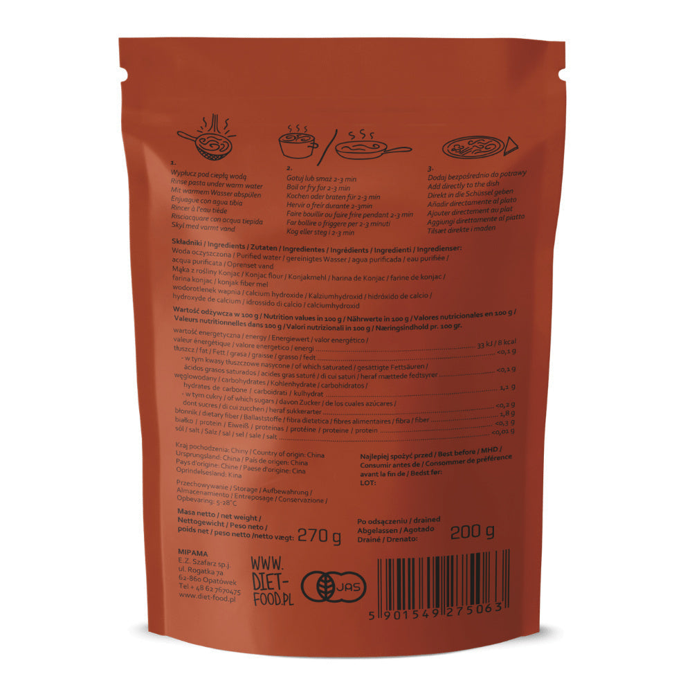 Konjac (shirataki) pasta Fettuccine 270 g