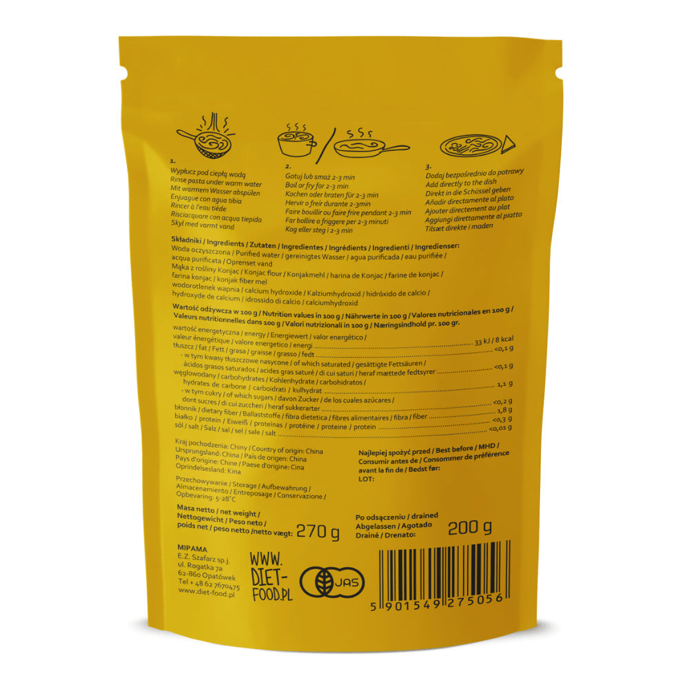 Konjac (shirataki) pasta Spaghetti 270 g