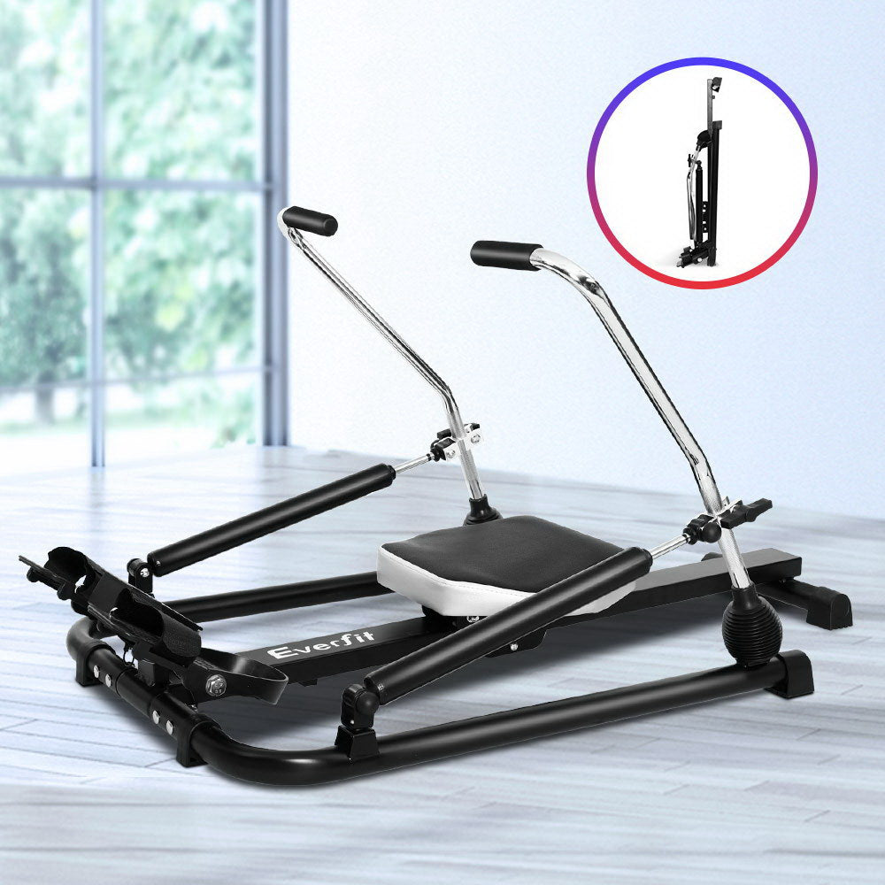 NNEDSZ Rowing Exercise Machine Rower Hydraulic Resistance Fitness Gym Cardio