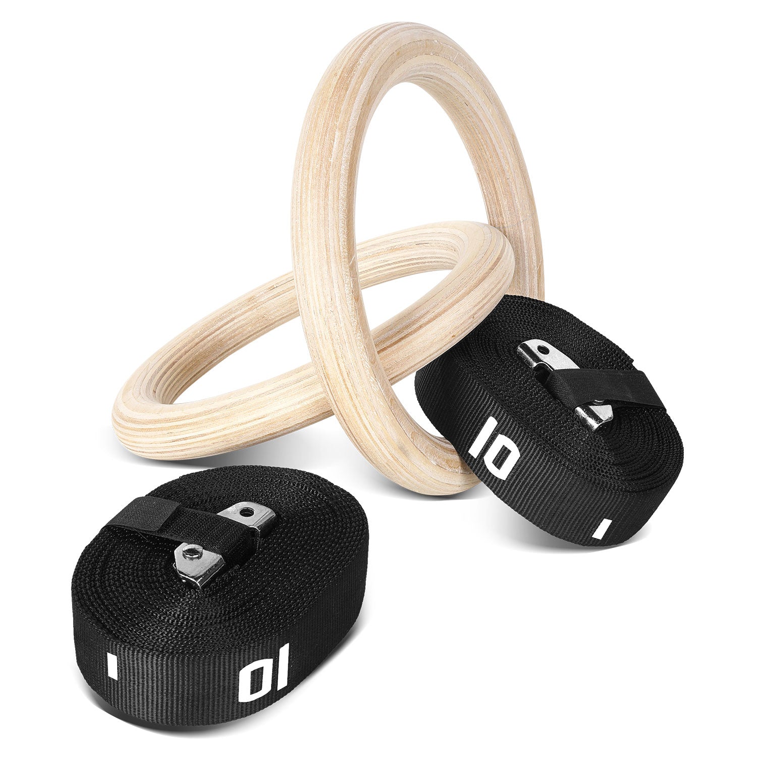 NNEDSZ Gym Ring Pair FIG Spec with Markings 28mm