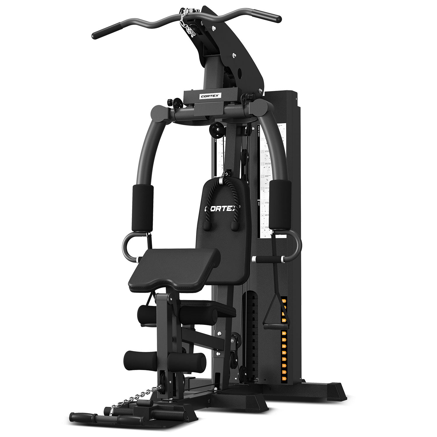 NNEDSZ SS3 Single Station Home Gym with Integrated Front/Rear Fly