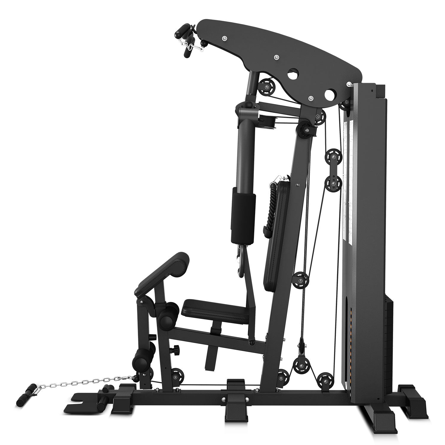 NNEDSZ SS3 Single Station Home Gym with Integrated Front/Rear Fly