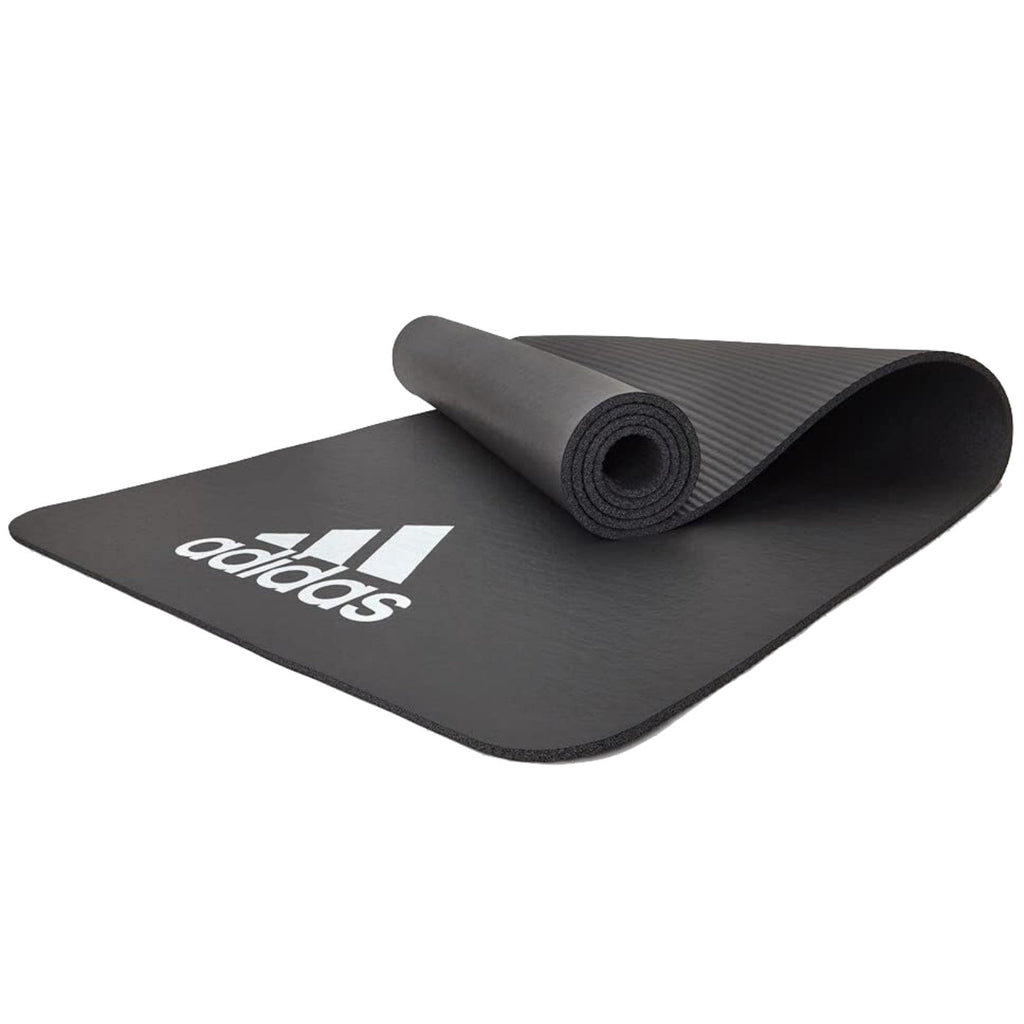 NNEDSZ Adidas Fitness Mat 7mm Exercise Training Floor Gym Yoga Judo Pilates  - Grey