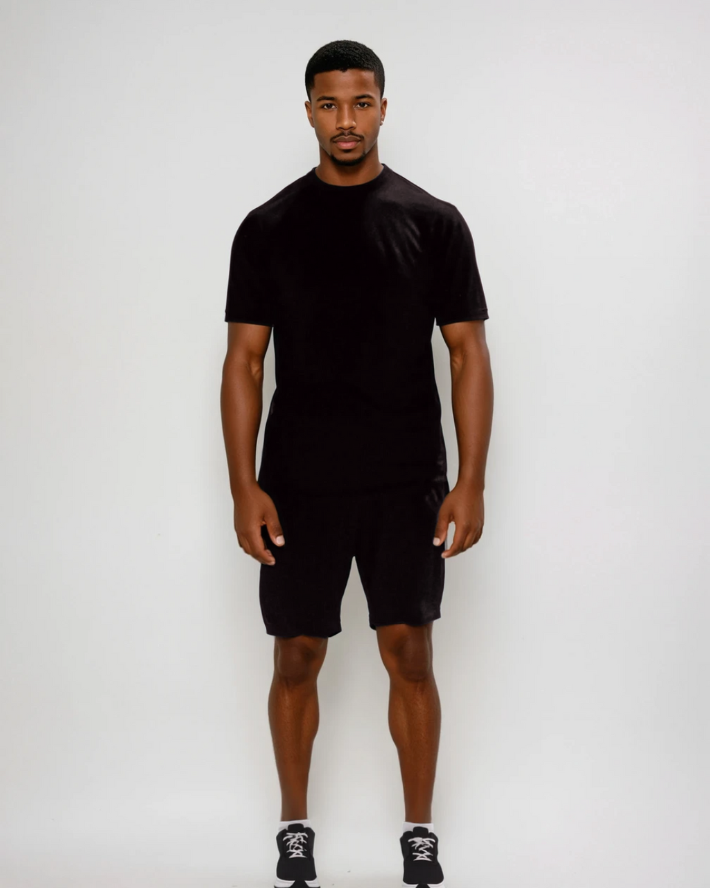 Men's Merino Wool Sports T-shirt - Black