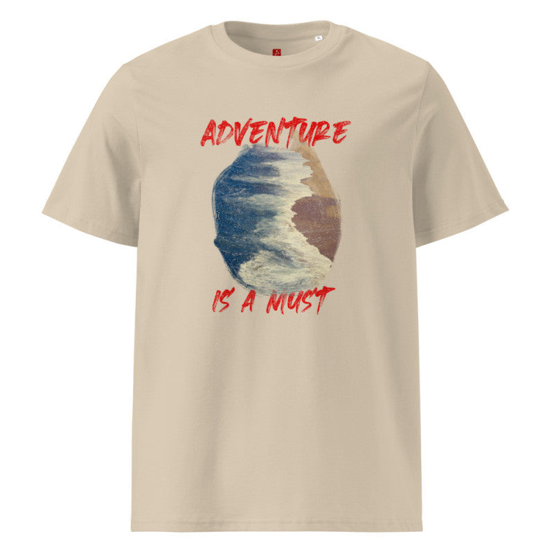 Adventure Is a Must - Organic Cotton T-Shirt – Eco-Friendly Design