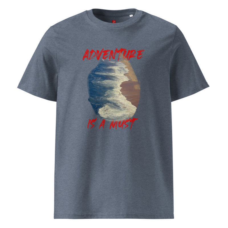 Adventure Is a Must - Organic Cotton T-Shirt – Eco-Friendly Design