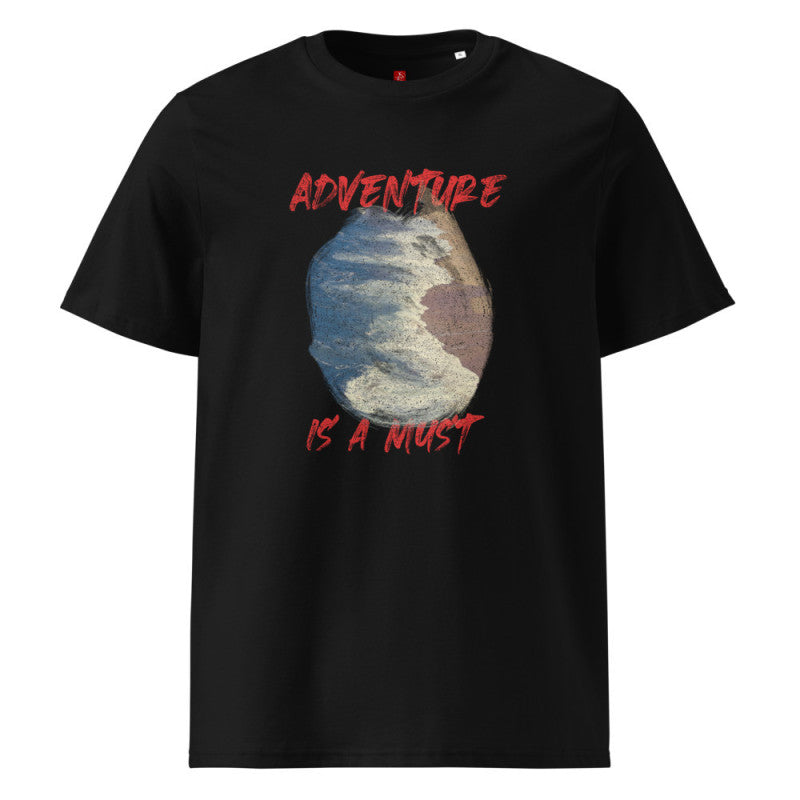 Adventure Is a Must - Organic Cotton T-Shirt – Eco-Friendly Design