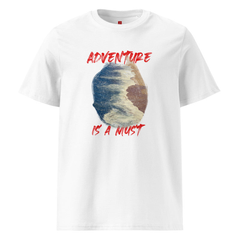 Adventure Is a Must - Organic Cotton T-Shirt – Eco-Friendly Design