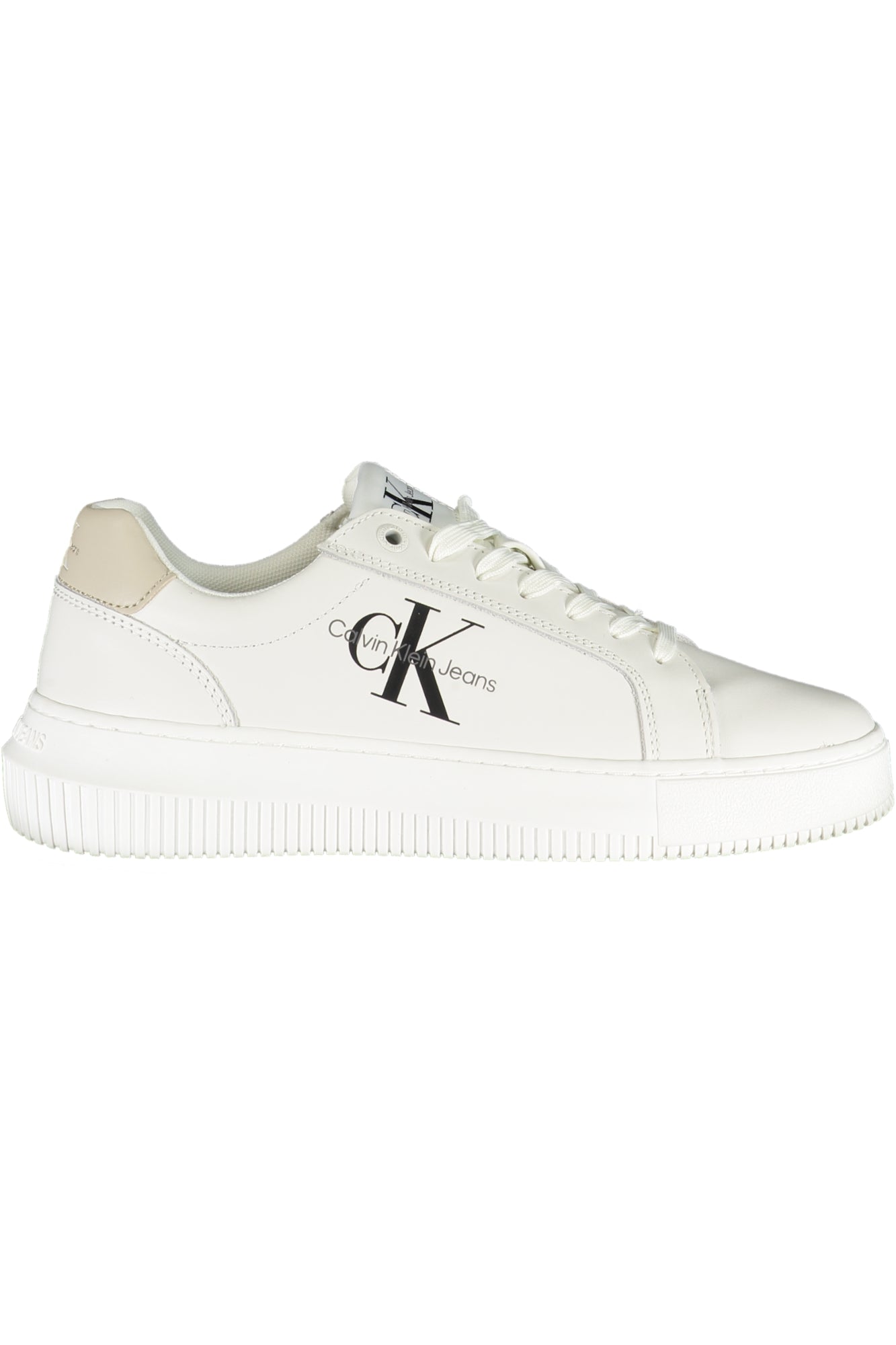 CALVIN KLEIN WHITE WOMEN'S SPORTS SHOES