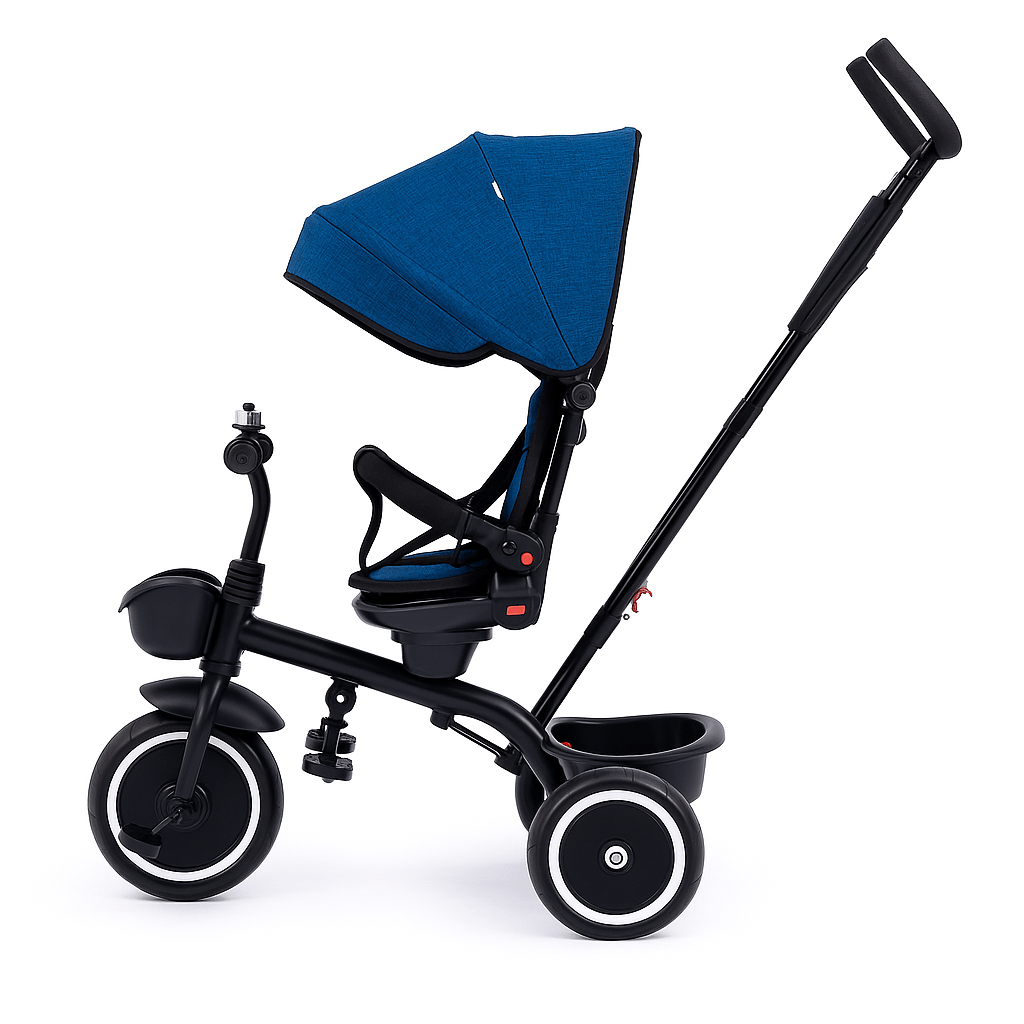 Foryourlittleone 6 in 1 Trike V3 - Blue (9 months - 5 years)