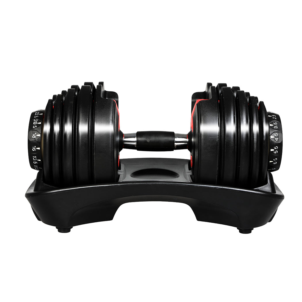 Centra 24kg Adjustable Dumbbell Set Home Gym