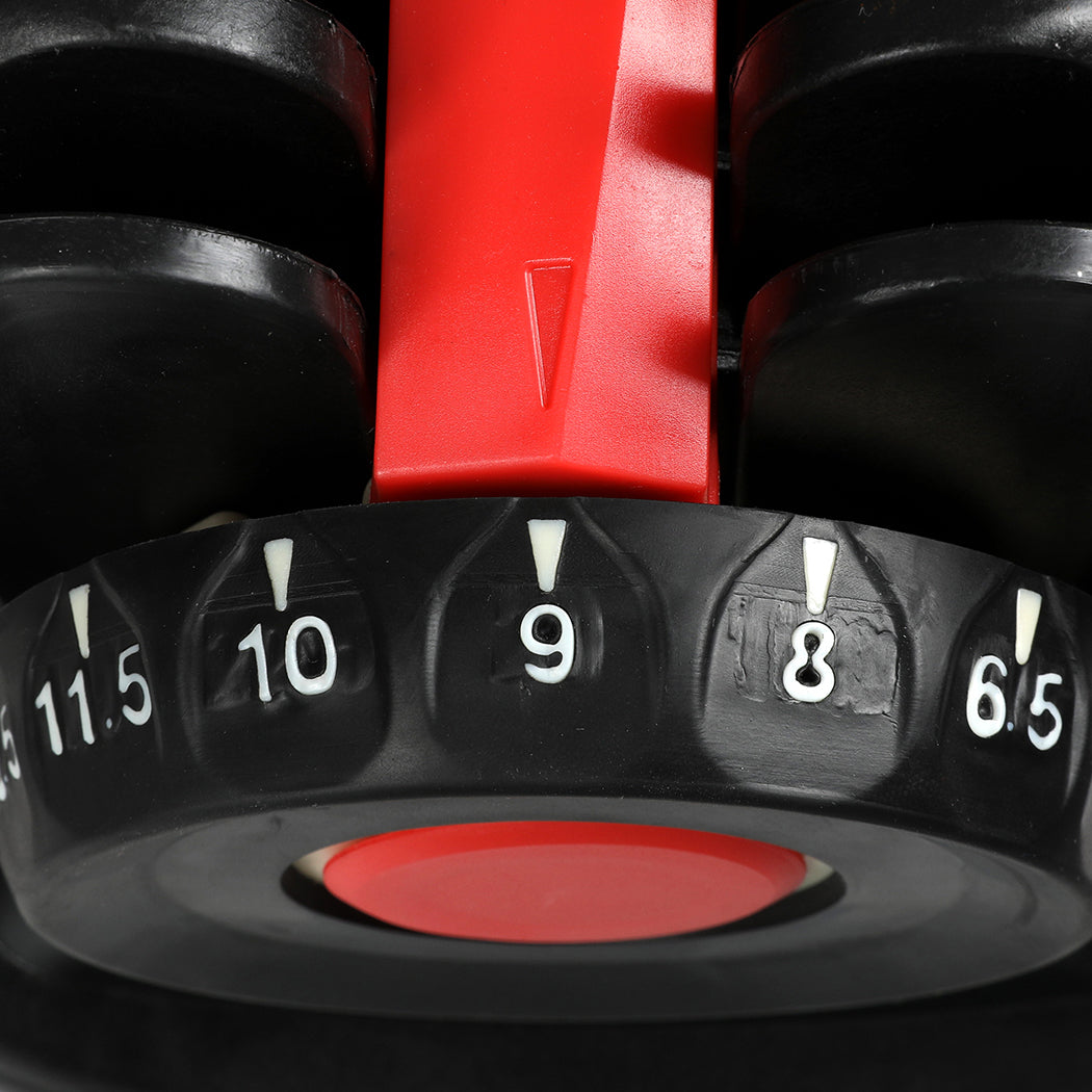 Centra 24kg Adjustable Dumbbell Set Home Gym