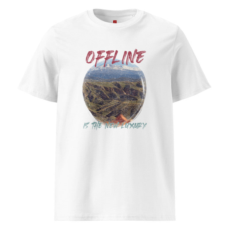 Offline Is the New Luxury - Organic Cotton T-Shirt – Mountain Design