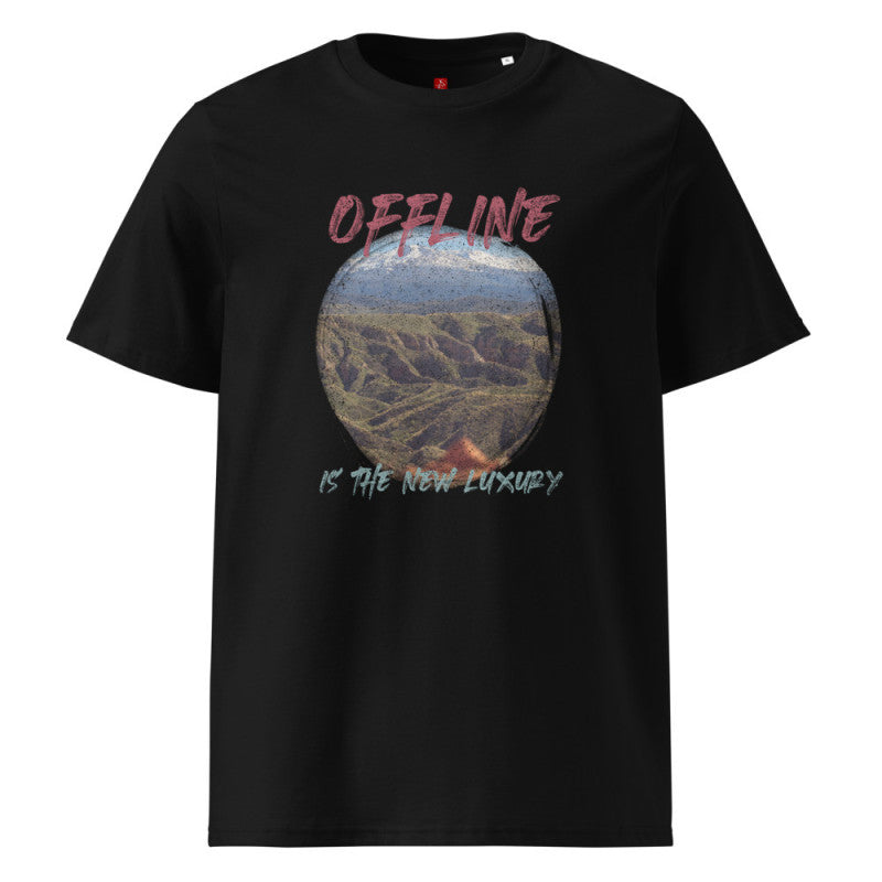 Offline Is the New Luxury - Organic Cotton T-Shirt – Mountain Design