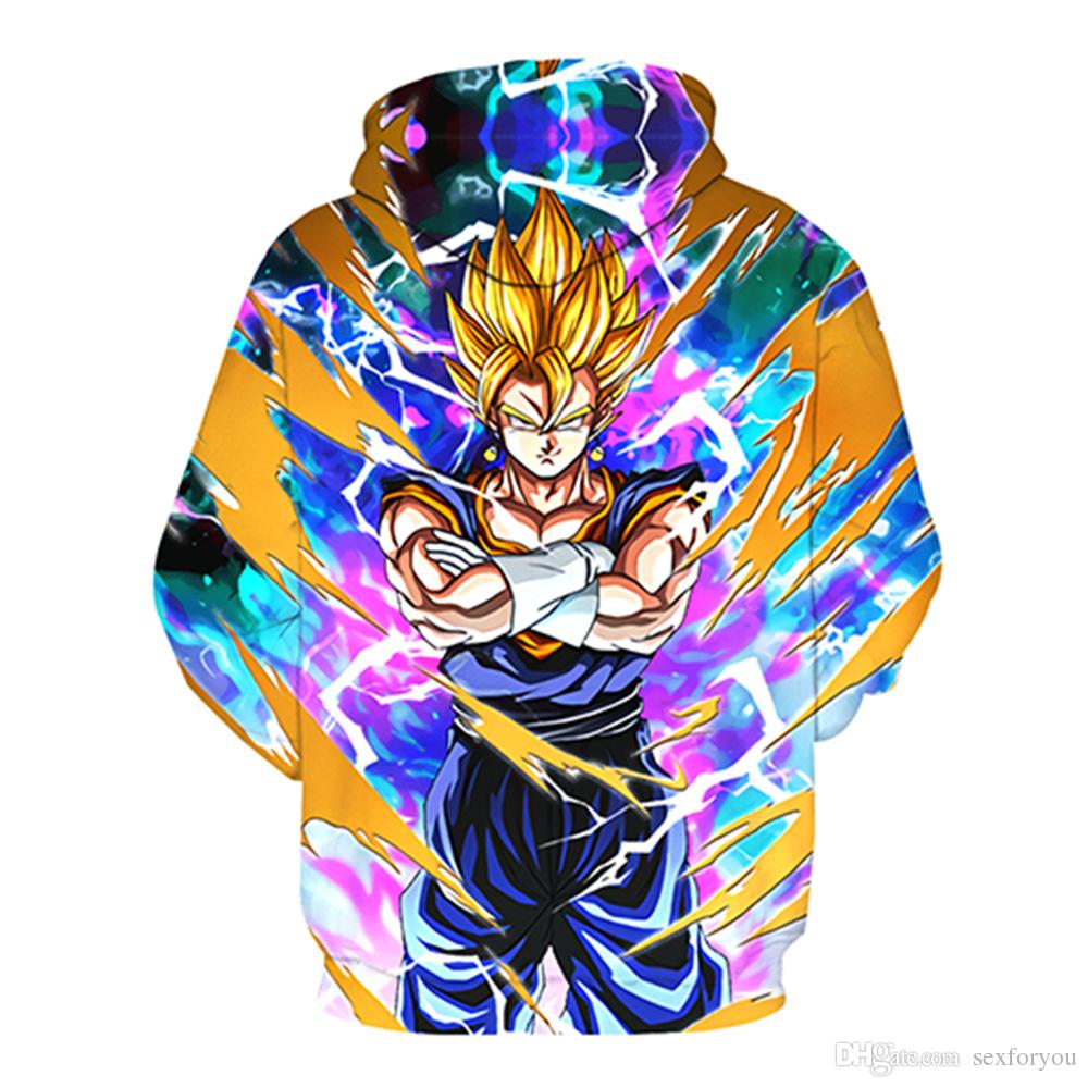 Dragon Ball Z Super Hoodie Men Women Dragonball 3D Sweatshirts Son Goku Printed Outwear Teen Boy Cartoon Hoody Streetwear