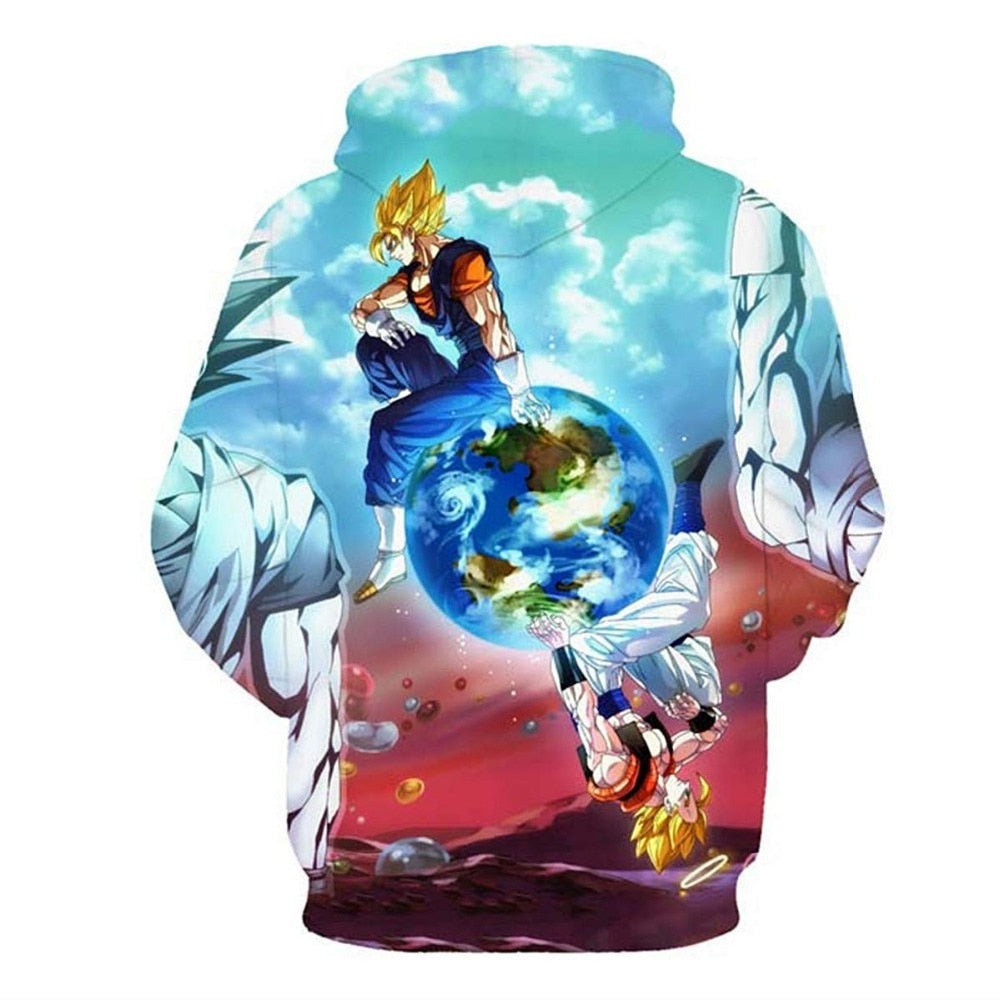 Dragon Ball Z Super Hoodie Men Women Dragonball 3D Sweatshirts Son Goku Printed Outwear Teen Boy Cartoon Hoody Streetwear