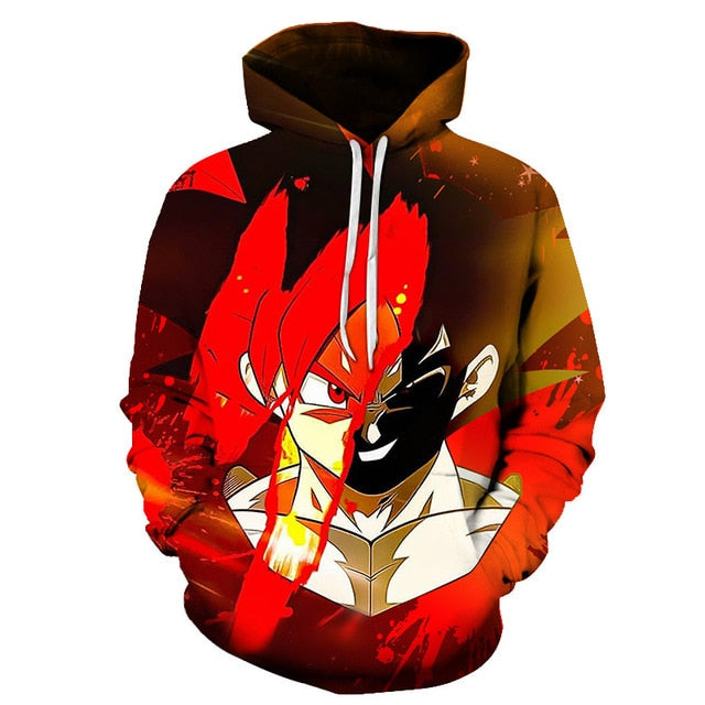 Dragon Ball Z Super Hoodie Men Women Dragonball 3D Sweatshirts Son Goku Printed Outwear Teen Boy Cartoon Hoody Streetwear