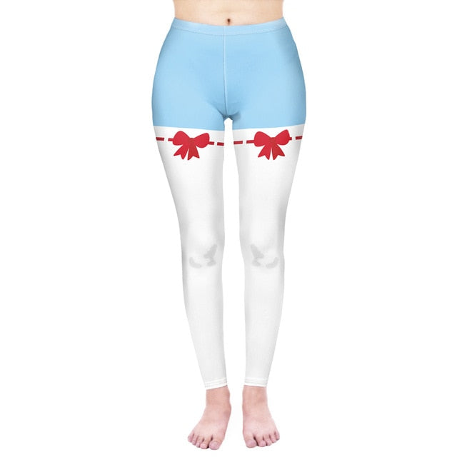 Fashion Women Legging Pink Tropics Printing With Multicolor Pattern Leggins High Elasticity Legins Fitness Pants Leggings